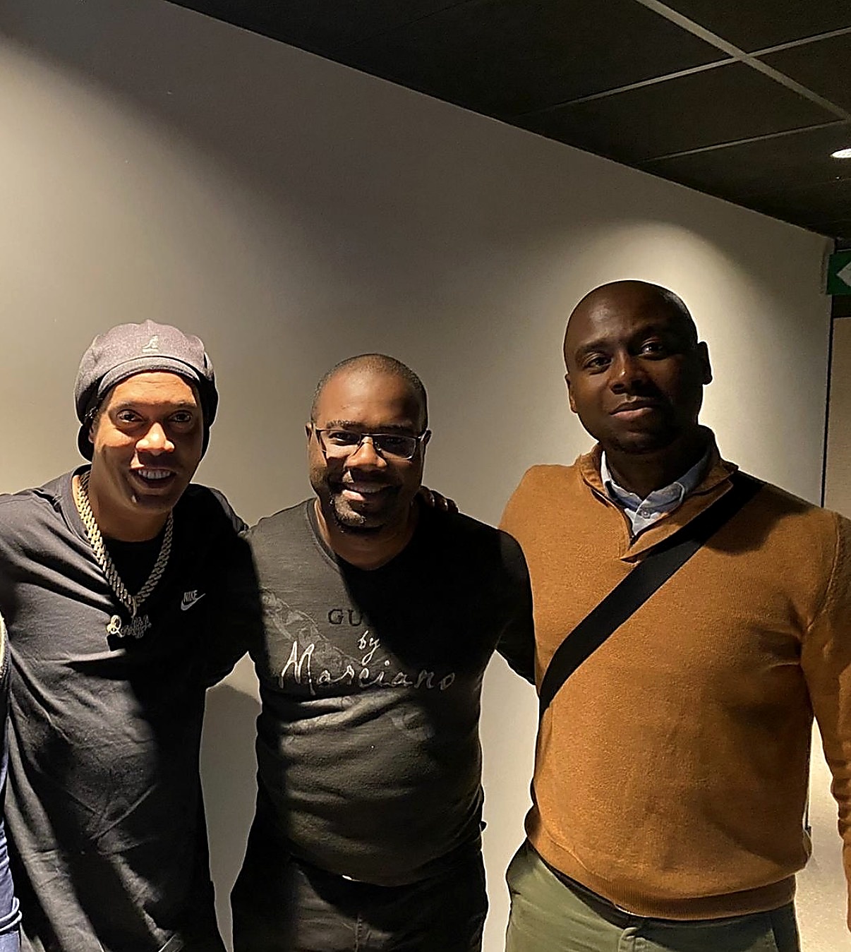 Sergio Domingos avec Ronaldinho — partenariat horloger SD Consulting